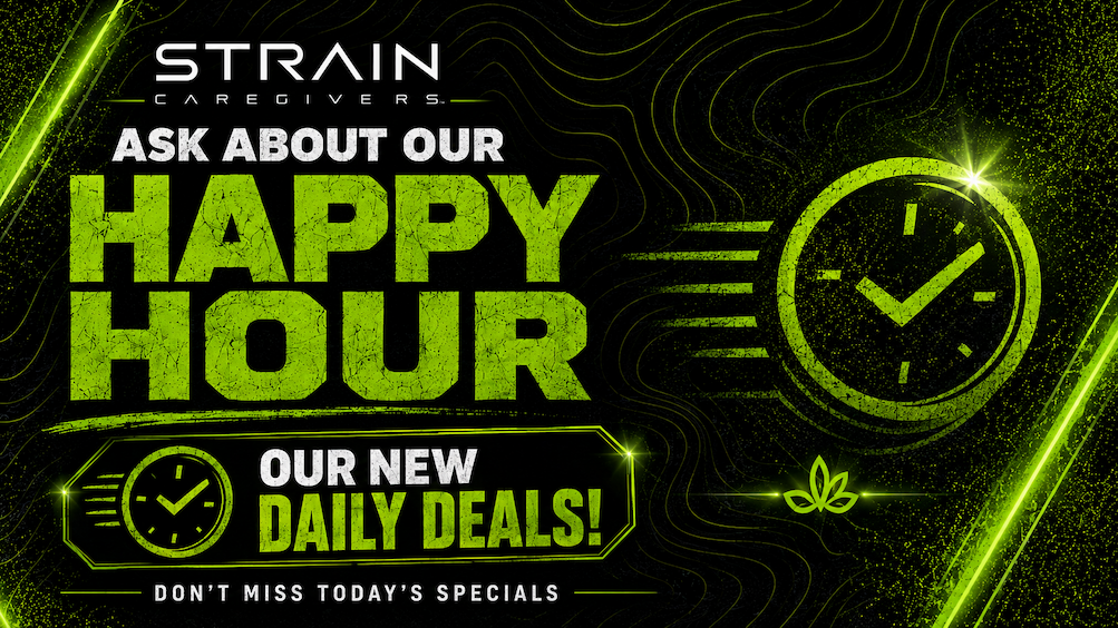 Ask about our Happy Hour and new daily deals